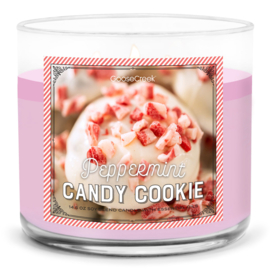 Peppermint Candy Cookie  Goose Creek Candle® 3 Wick 411 gram