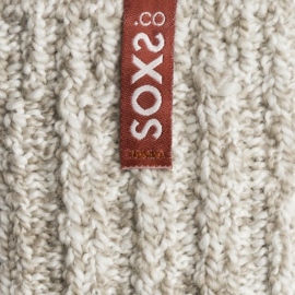 SOXS® Sweet Hazel  Label baby antislip bruine wol mt 19-29