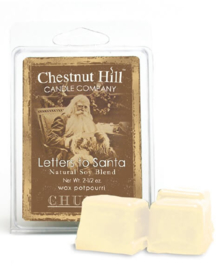 Chestnut Hill Candles Soja Wax Melt  Letters to Santa