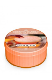 Peach Bellini Country Candle  Daylight
