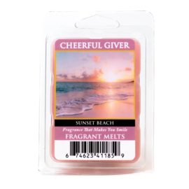 Sunset Beach Waxmelt 68 gram Cheerful Giver