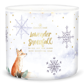 Lavender Snowfall Goose Creek Candle® 411 gram