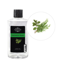 Patchouli & Thyme geurlamp olie Scentchips® ScentOil 475 ml