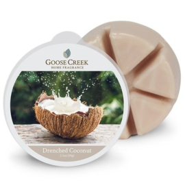 Drenched Coconut Goose Creek   Wax Melt