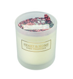 Cranberry Spice Glass Votive Soy Candle. 45 gram Heart & Home
