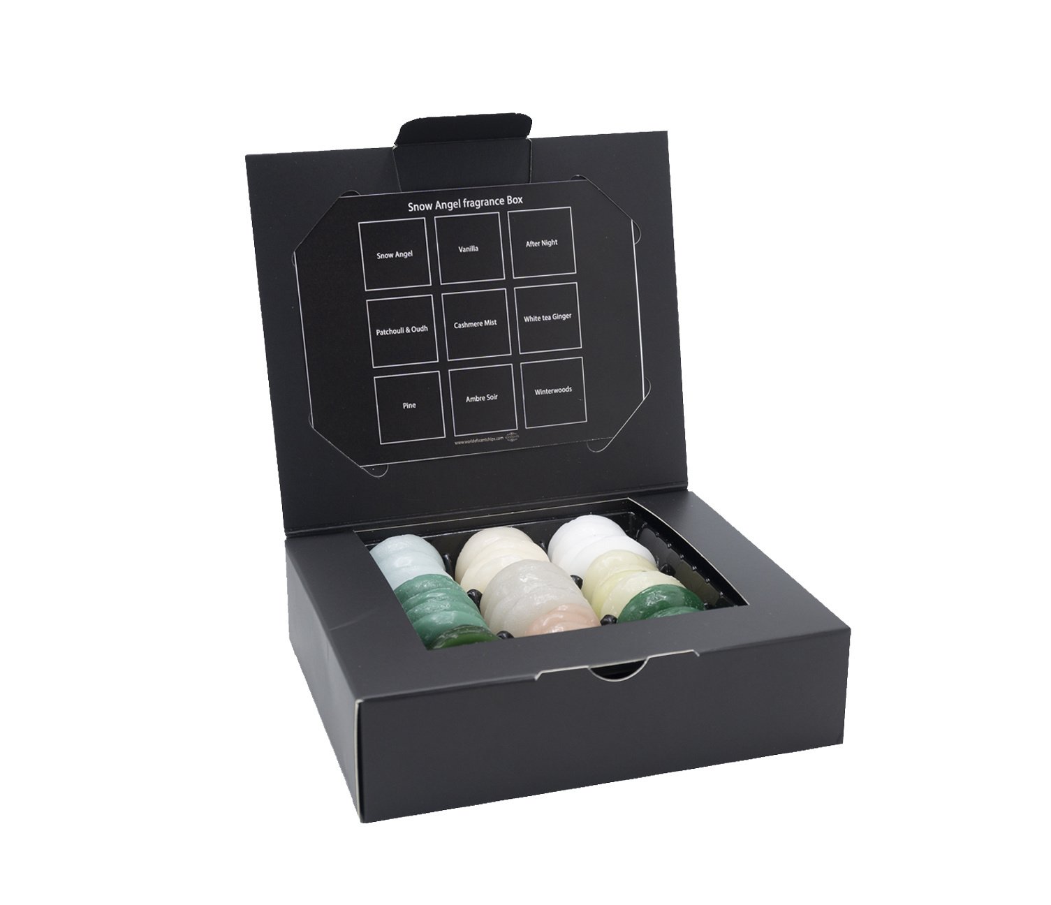 Scentchips® Snow Angel cadeauset – 36 winterse waxchips