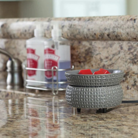 Slate Candle Warmers® 2-in-1 klassieke geurlamp en waxmelt brander