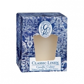 Classic Linen  Greenleaf Geurkaars