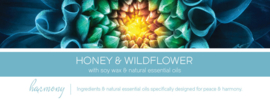 Honey & Wildflower  Goose Creek Candle® Aromatherapie 3 wick 411 gram