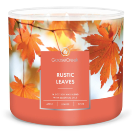 Rustic Leaves  Goose Creek Candle® 3 Wick 411 gram