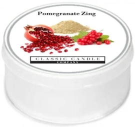 Pomegranate Zing Classic Candle MiniLight  XL Geurtheelicht  met deksel