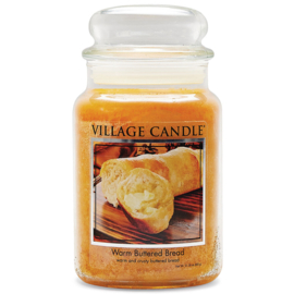 Warm Buttered Bread  Village Candle  Large Jar 170 Branduren