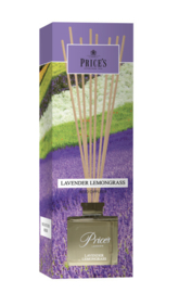 Lavender & Lemongrass Price's Candles Reed Diffuser 100 ml