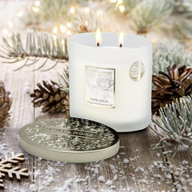 Snow Angel Soywax Ovaal 2 wick  Candle  230 gram Heart & Home