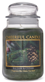 Balsam & Cedar Cheerful Candle 2 wick 680 gr