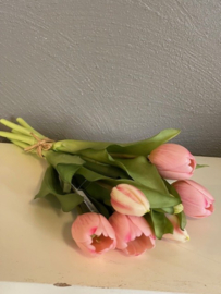 Tulpen Real Toch tulip Esmee Soft Pink 7 stelen 31cm