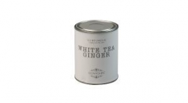 White Tea Ginger Scentchips  geurkaars in blik  50gr