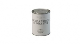 Tin Candle Scentchips Sandalwood & Orange 50gr