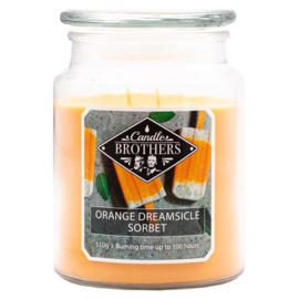 Orange Dreamsicle Candle Brothers  geurkaars  510 gram