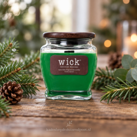 Holiday Balsam geurkaars – houten knisperende lont Colonial Candle 425 gram