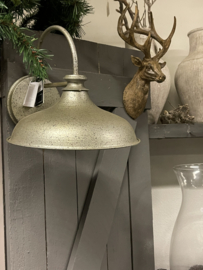 Wandlamp LED met Timer  Marc Licht Brons  Metaal  33 cm