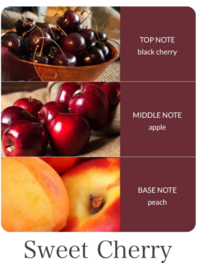 Sweet Black Cherries  Heart & Home Veganistische soja-wasmix Geurkaars 340 gram