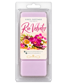 Rio Velvet waxmelt 65 gram sojawas Cozy Cottage