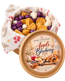 Apple Blueberry Pie waxmelts Cozy Cottage Cadeaubox 135 gram