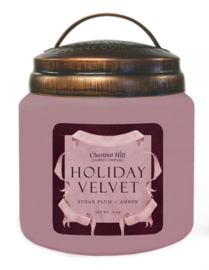 Holiday Velvet Chestnut Hill 2 wick Candle 450 Gr