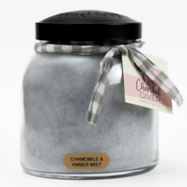 Chamomile & Amber Mist Cheerful Papa geurkaars 34 Oz.