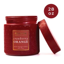 Cranberry Orange geurkaars – Zest For Life Cheerful Candle 2 lonten 794 gram