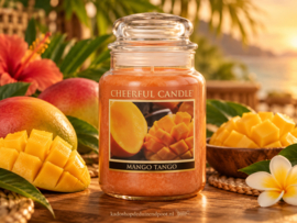 Mango Tango Geurkaars Cheerful 2 wick 680 gram – 2 lonten