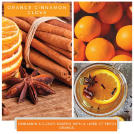 Orange Cinnamon Clove Waxmelt 68 gram Cheerful Giver