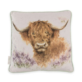 Wrendale Designs kussen Highland Heathers ( Cow) 40 x 40 CM