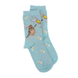 Wrendale Designs Socks  'Oops a Daisy'  Muis