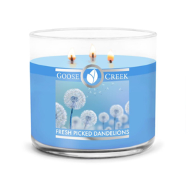 Fresh Picked Dandelions Goose Creek Candle® 3 Wick 411 gram