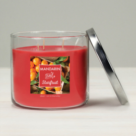 Mandarin & Starfruit  ElixerCandle 3 Wick Tumbler