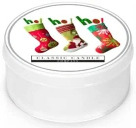 Ho Ho Ho Classic Candle MiniLight XL Geurtheelicht met deksel