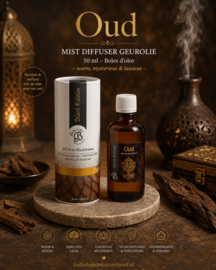 Oud Mist Diffuser geurolie 50 ml Boles d’olor – warm en houtachtig
