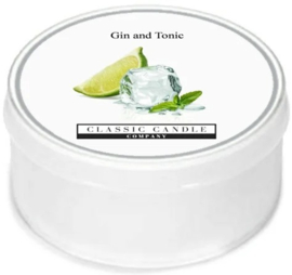 Gin en Tonic  Classic Candle MiniLight  XL Geurtheelicht met deksel