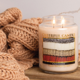 Cashmere Cheerful Candle 2 wick 680 gr