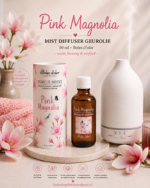 Pink Magnolia Mist Diffuser geurolie 50 ml Boles d’olor