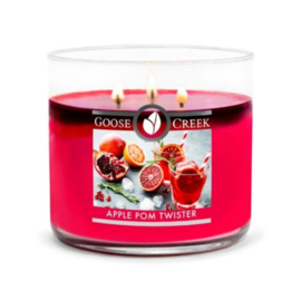 Apple Pom Twister  Goose Creek Candle® 3 Wick 411 gram