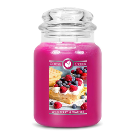 Wild Berry & Waffles Goose Creek Candle®  Geurkaars 150 Branduren