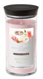 Wild Lime & Rose Tea Country Candle Medium jar