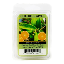Sage & Citrus Waxmelt 68 gram Cheerful Giver