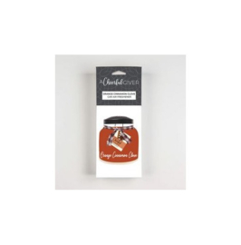 Orange Cinnamon Clove Car Air Freshener Cheerful Candle