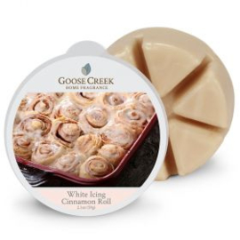White Icing Cinnamon Roll Goose Creek  Candle Waxmelt