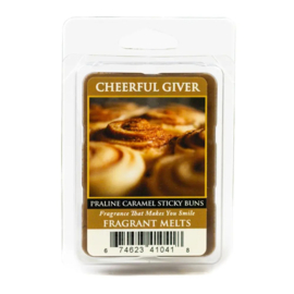 Praline Caramel Sticky Buns Waxmelt 68 gram Cheerful Giver