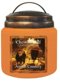 Amish Country  Chestnut Hill 2 wick Candle 450 Gr